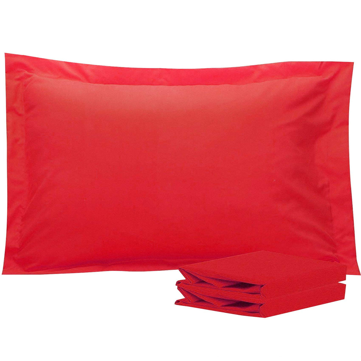 NTBAY Brushed Microfiber Pillow Shams, Soft and Cozy, Wrinkle, Fade, Stain Resistant 2 Pack Pillow Cases