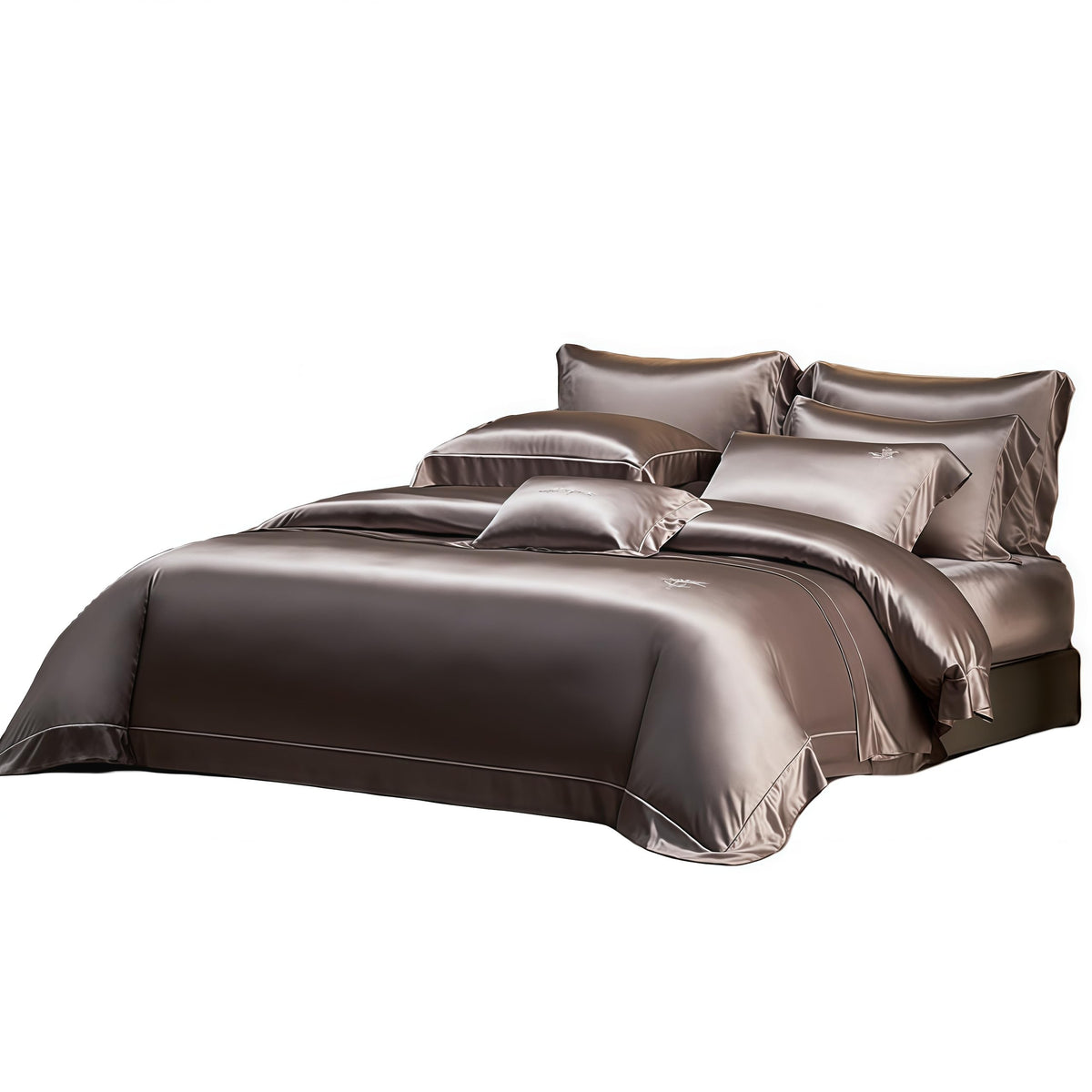 19 Momme Silk 4PCS Bedding Sheet Set, Silk Bed Sheet Set for Home