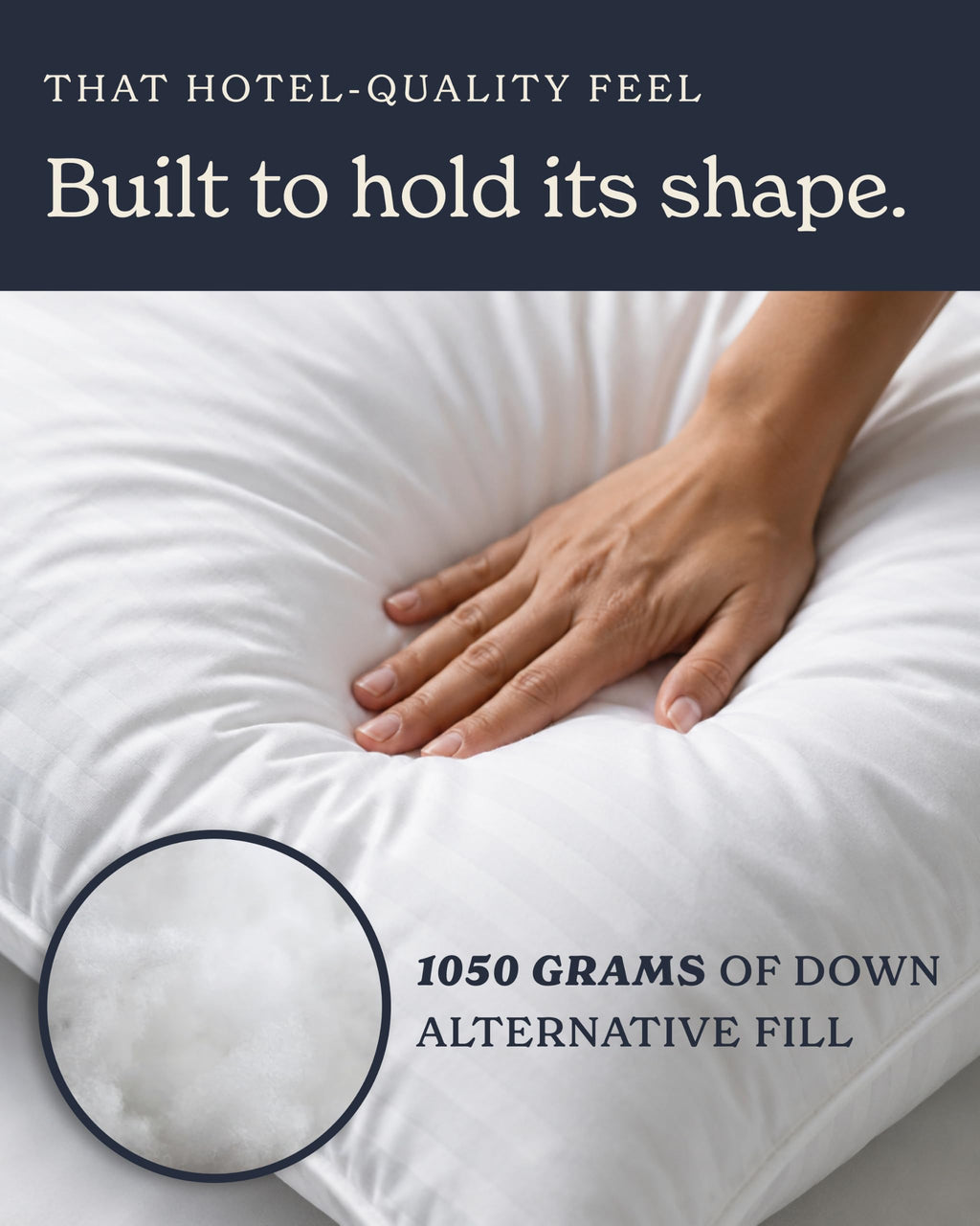 Beckham Hotel Collection Bed Pillows Set of 2 - Down Alternative Bedding Gel Cooling Big Pillow for Back, Stomach or Side Sleepers
