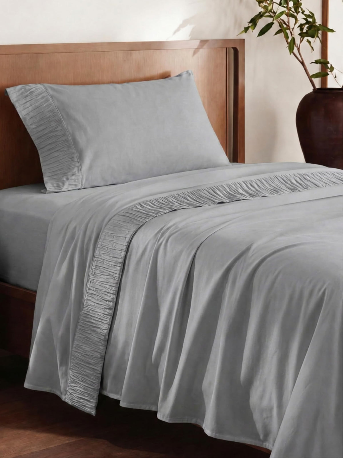 Bedsure Sheet Set - Soft Sheets - Breathable & Cooling - Hotel Luxury - Easy Care Polyester Microfiber Bedding