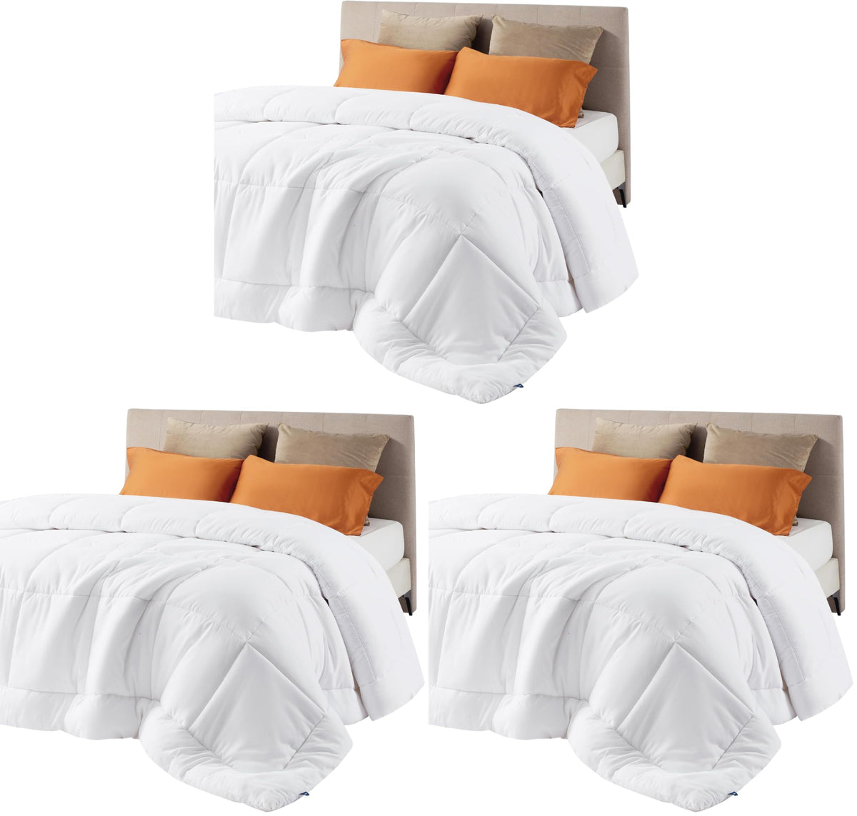 Bedsure Comforter Duvet Insert, Quilted Bedding Blanket, Oeko-TEX