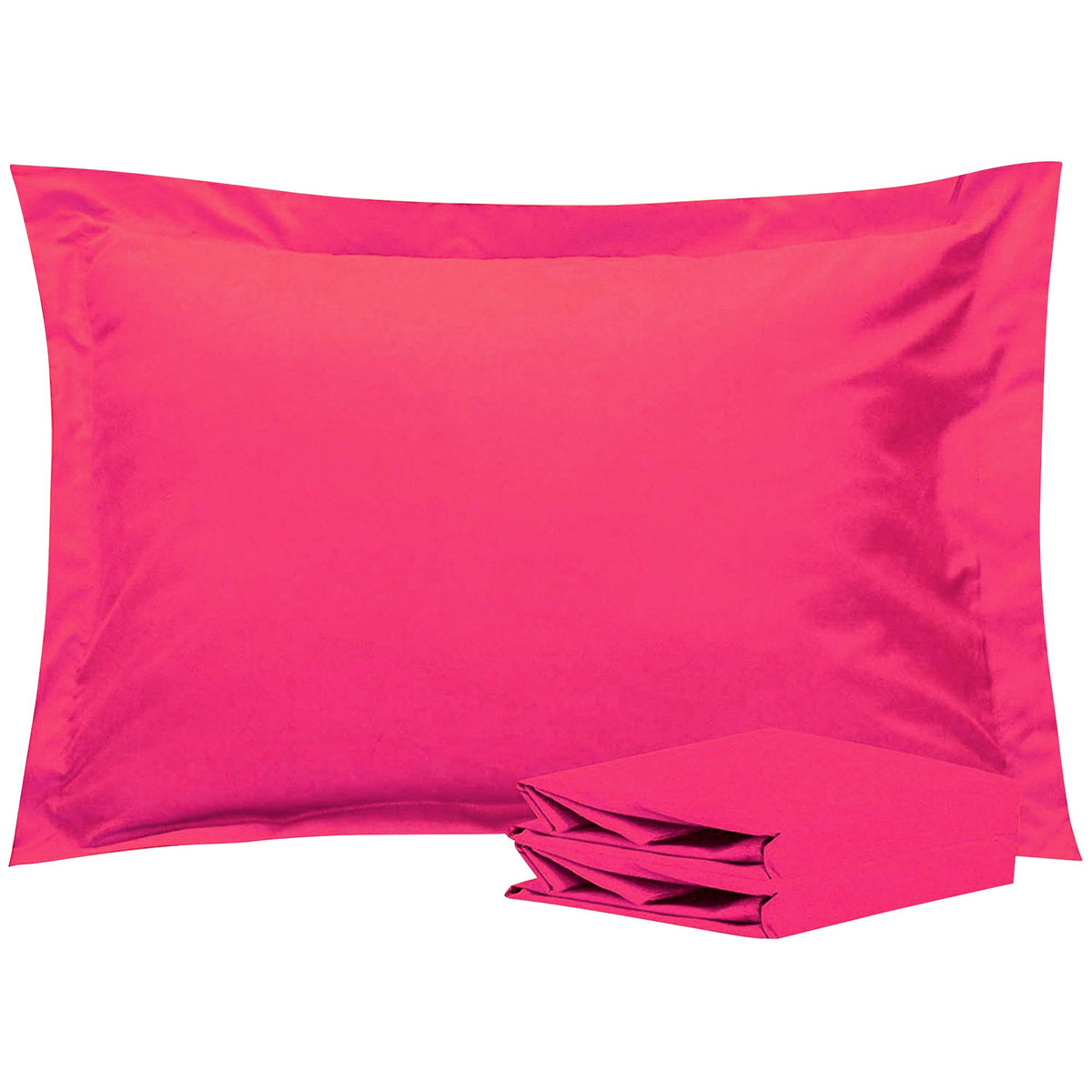 NTBAY Brushed Microfiber Pillow Shams, Soft and Cozy, Wrinkle, Fade, Stain Resistant 2 Pack Pillow Cases