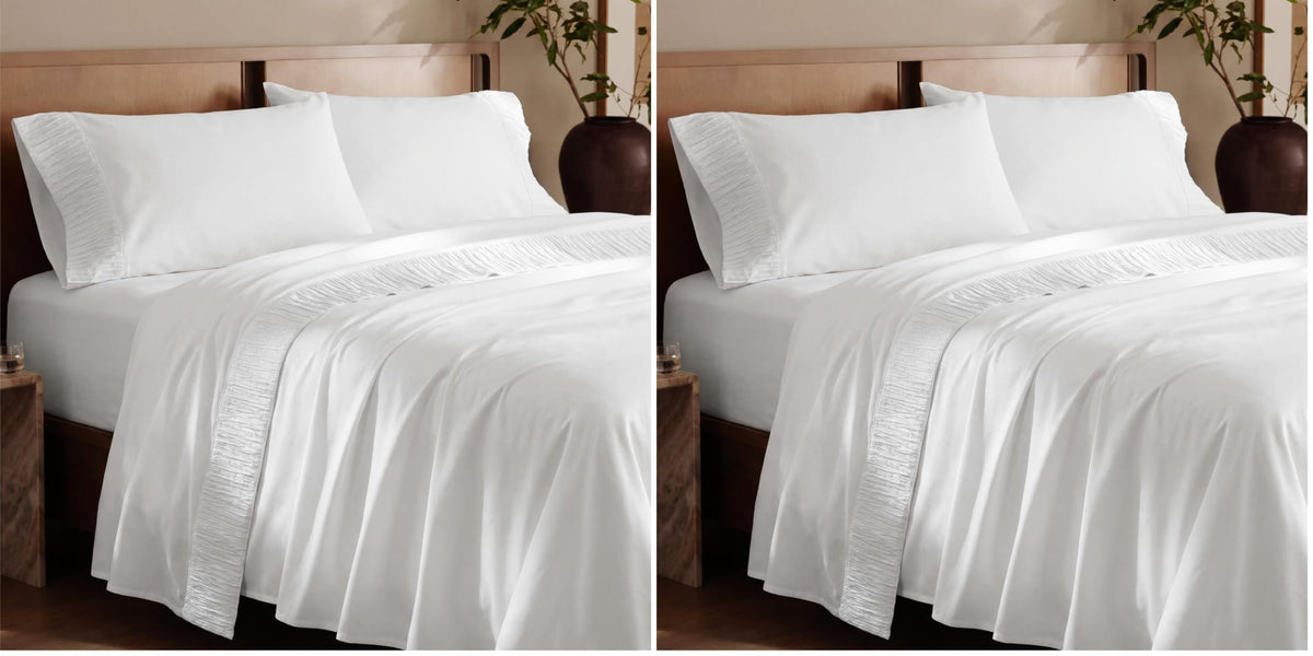 Bedsure Sheet Set - Soft Sheets - Breathable & Cooling - Hotel Luxury - Easy Care Polyester Microfiber Bedding