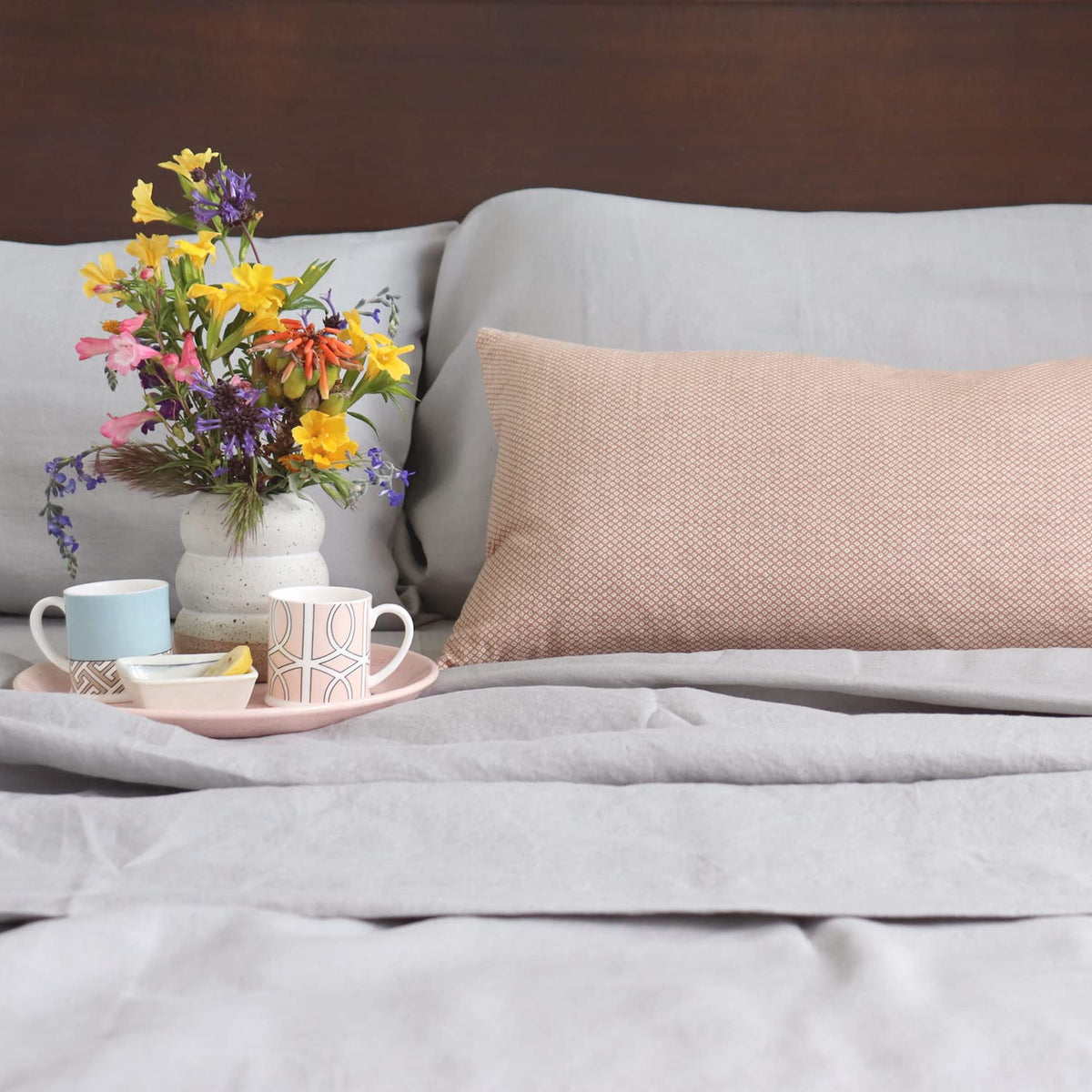 Huddleson Linen Sheet Set Breathable French Flax Woven in Italy European Luxury Quality Sheets