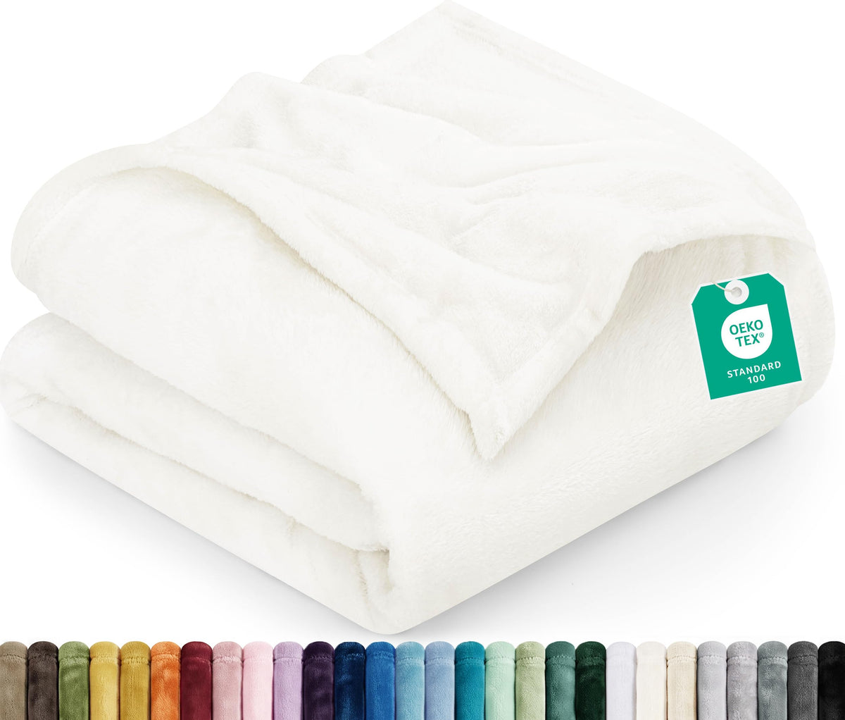 Utopia Bedding 300GSM Luxury Soft Microfiber Fleece Blanket