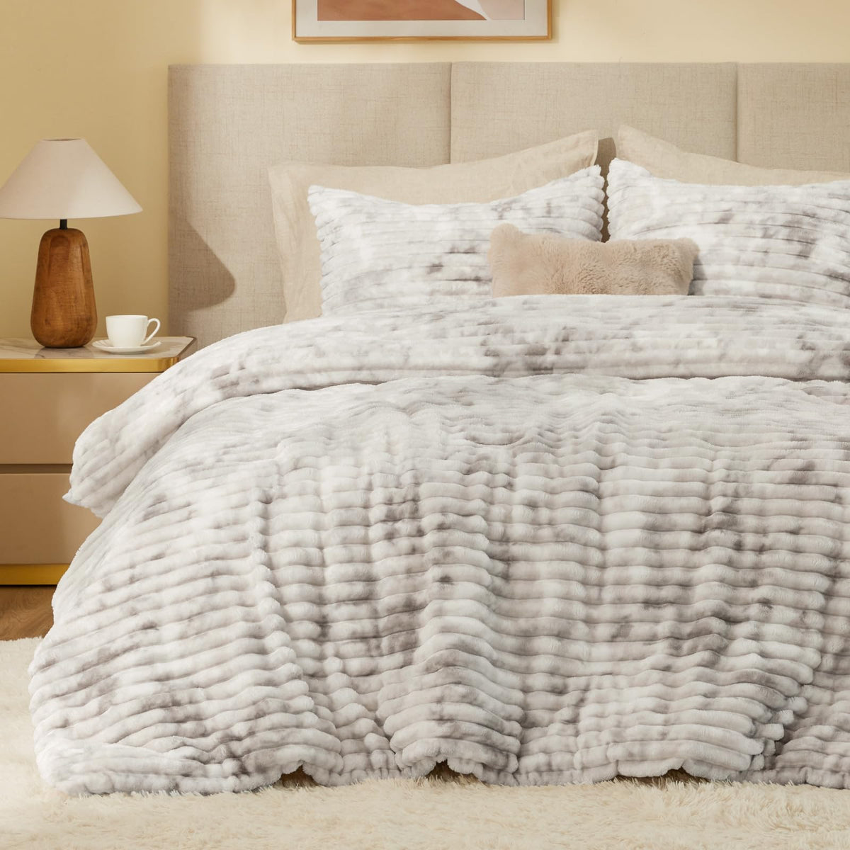BEDELITE Fleece Comforter Set