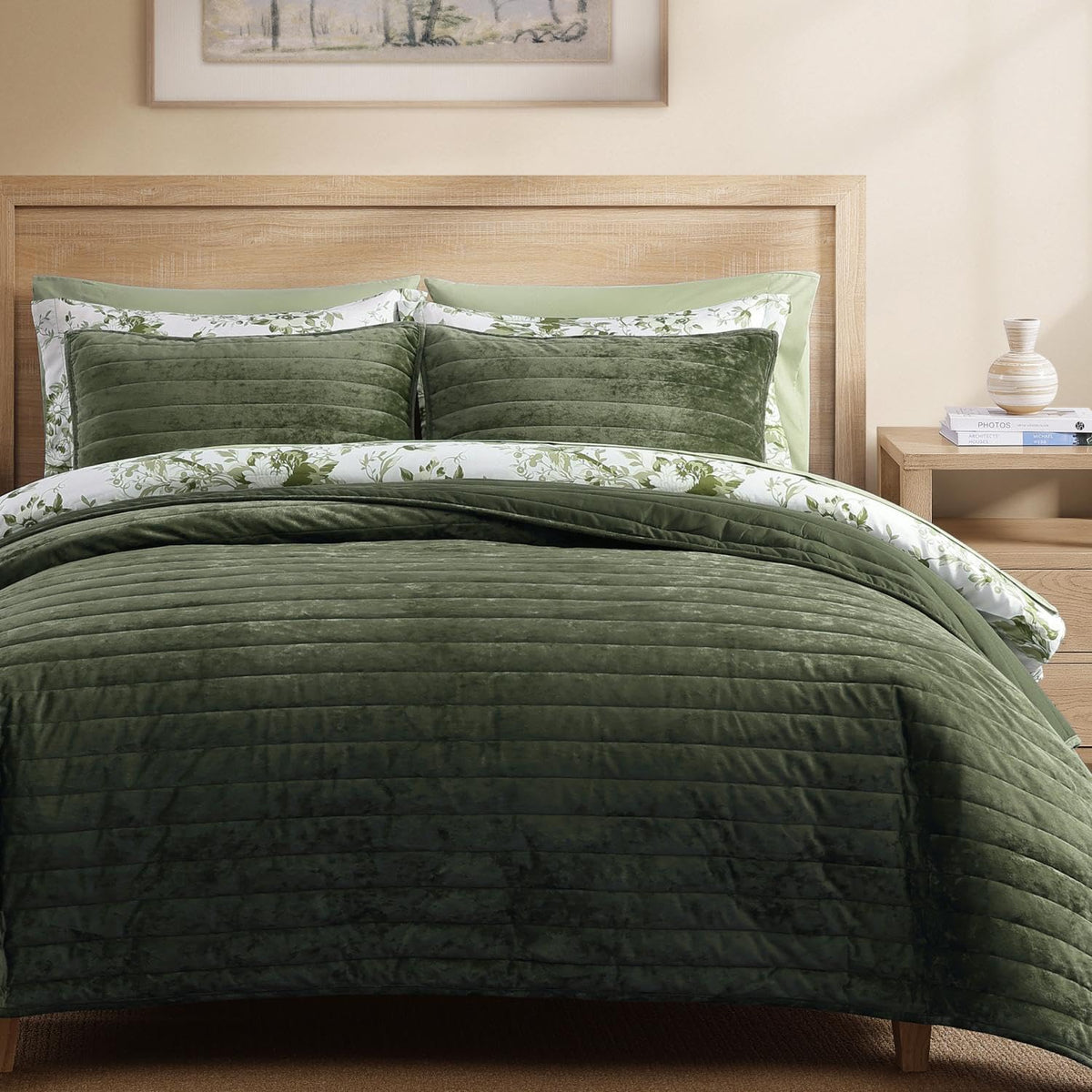 WRENSONGE 3-Piece Lightweight Quilt Bedding Set