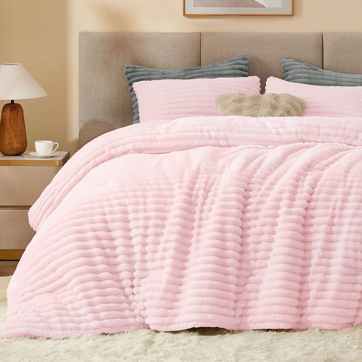 BEDELITE Fleece Comforter Set