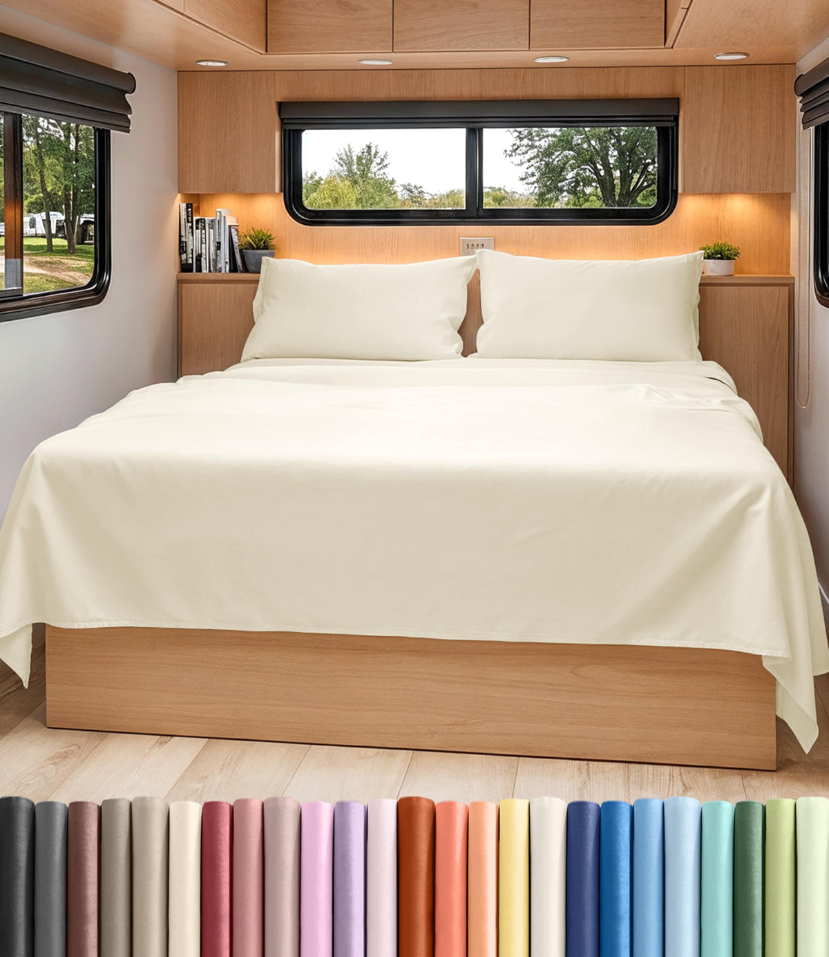 CGK Unlimited 4 Piece Sheet Set - Ultra-Soft, Breathable & Cooling Bed Sheets Set - Hotel Luxury Bedding for Women & Men with Deep Pockets - Wrinkle & Fade Free - Oeko-Tex