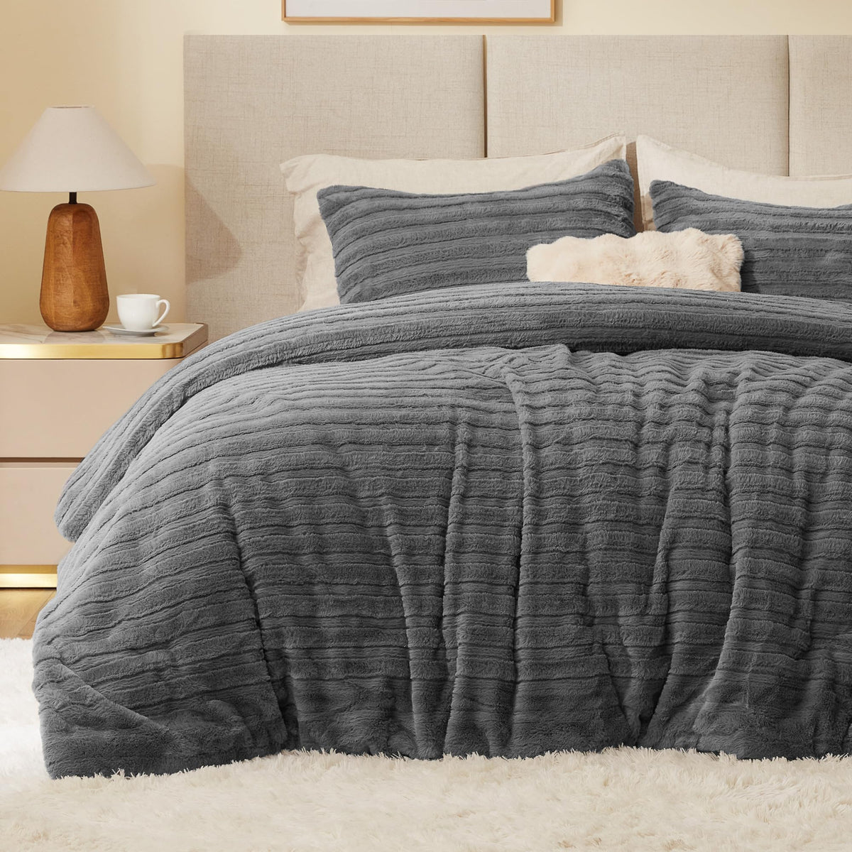 BEDELITE Fleece Comforter Set
