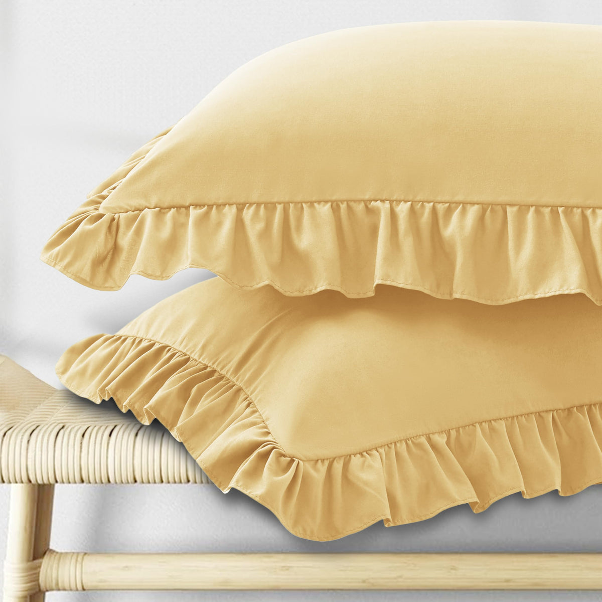 KKJIAF Ruffle Pillow Cases