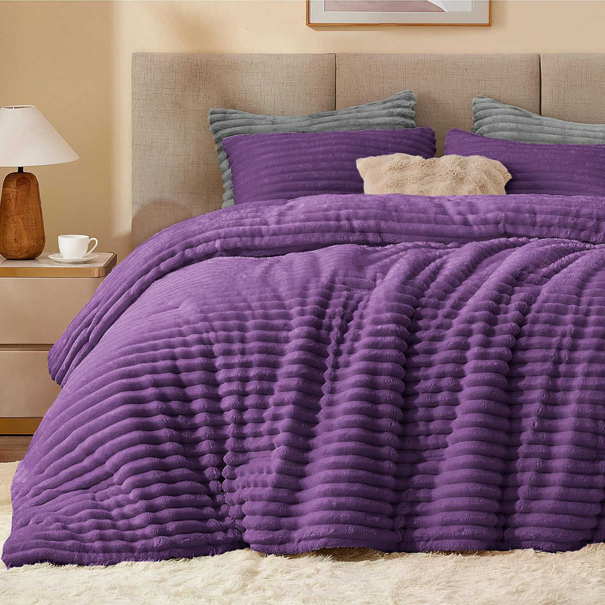 BEDELITE Fleece Comforter Set