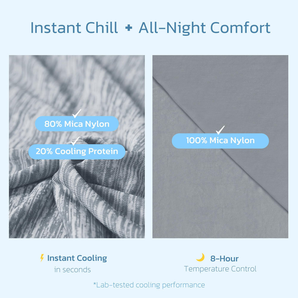 PolarEdge Cooling Blanket for Hot Sleepers and Warm Nights
