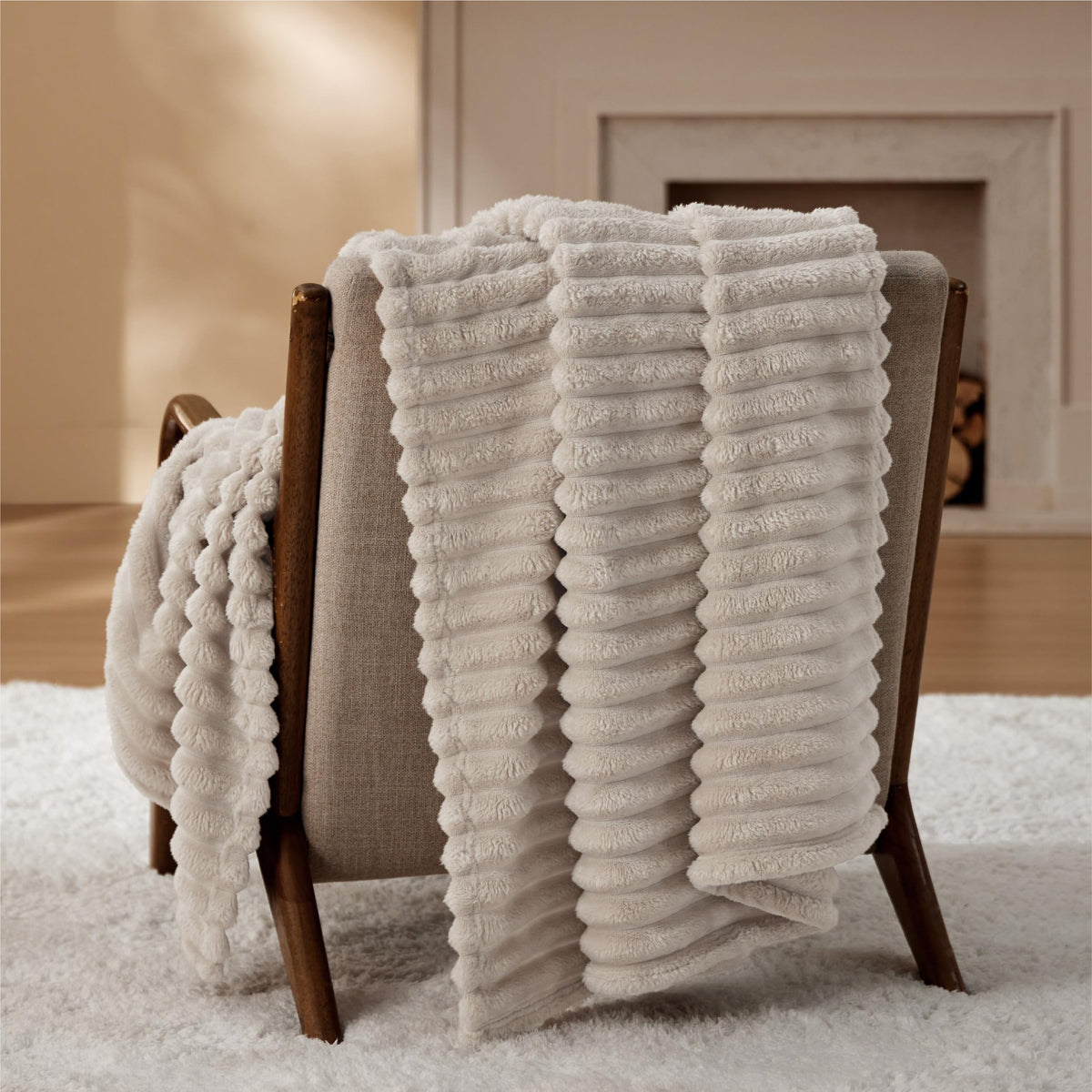 Bedsure Fleece Blanket Polyester Blanket