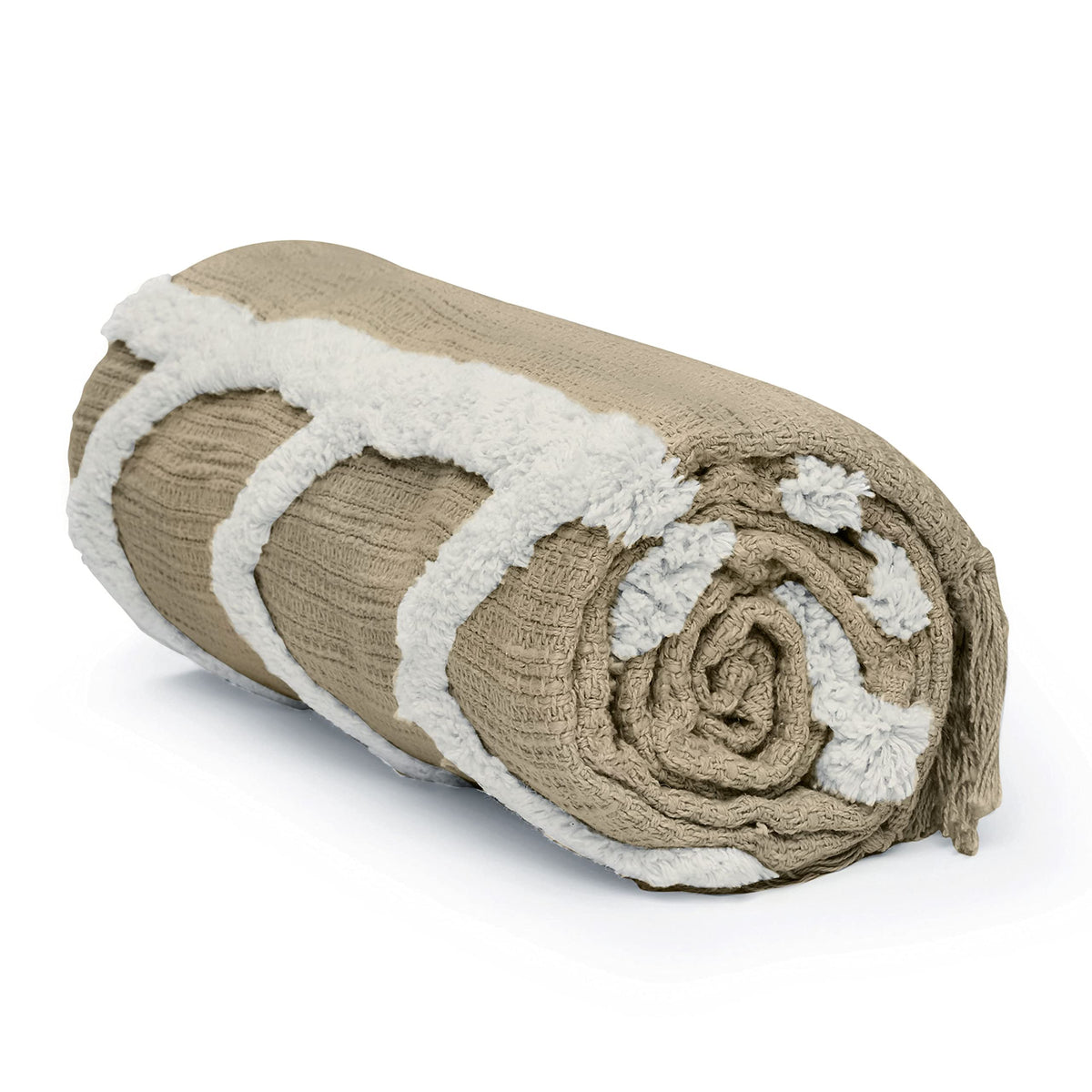 Americanflat Cotton Herringbone Throw Blanket for Sofa