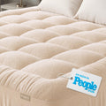 Niagara Sleep Solution Ultra Soft Mattress Topper - Rayon Derived from Bamboo Pillow Top Mattress Pad for Back Pain Relief - Naturally Cooling for Hot Sleepers