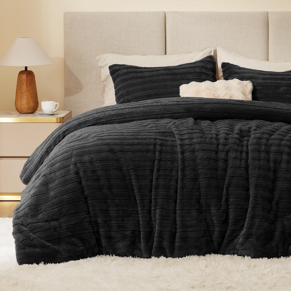 BEDELITE Fleece Comforter Set