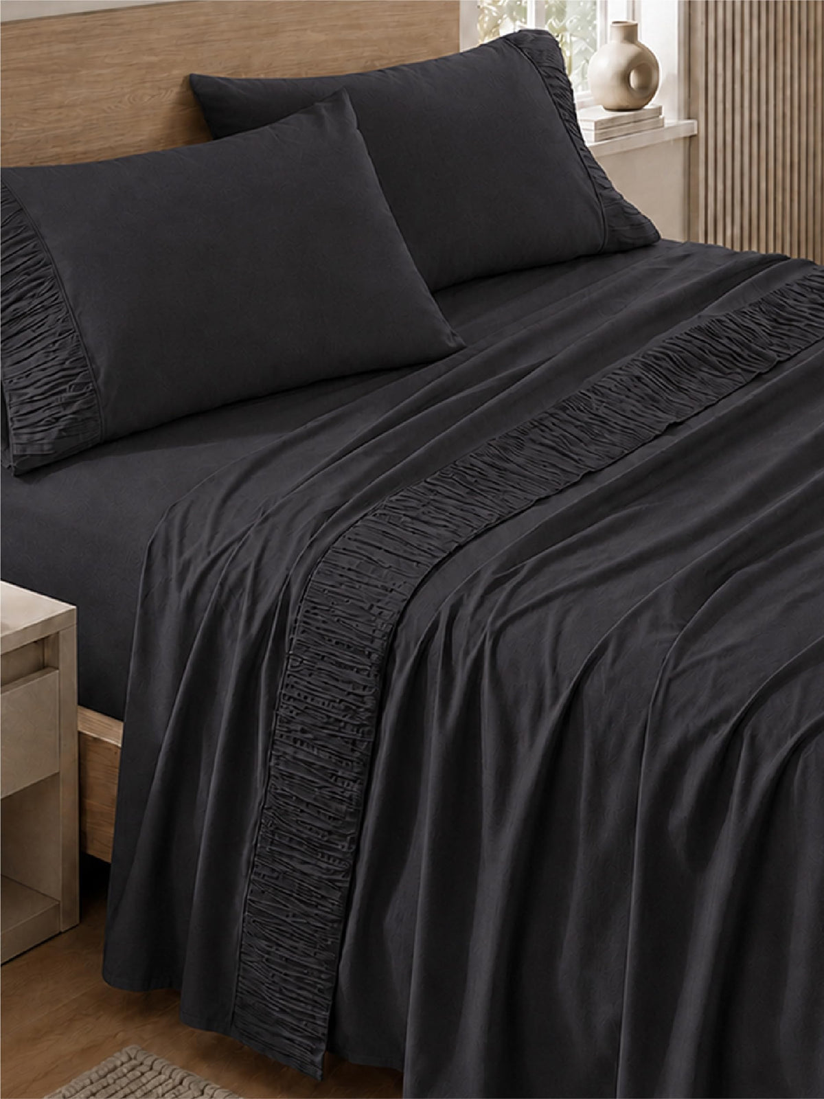 Bedsure Sheet Set - Soft Sheets - Breathable & Cooling - Hotel Luxury - Easy Care Polyester Microfiber Bedding