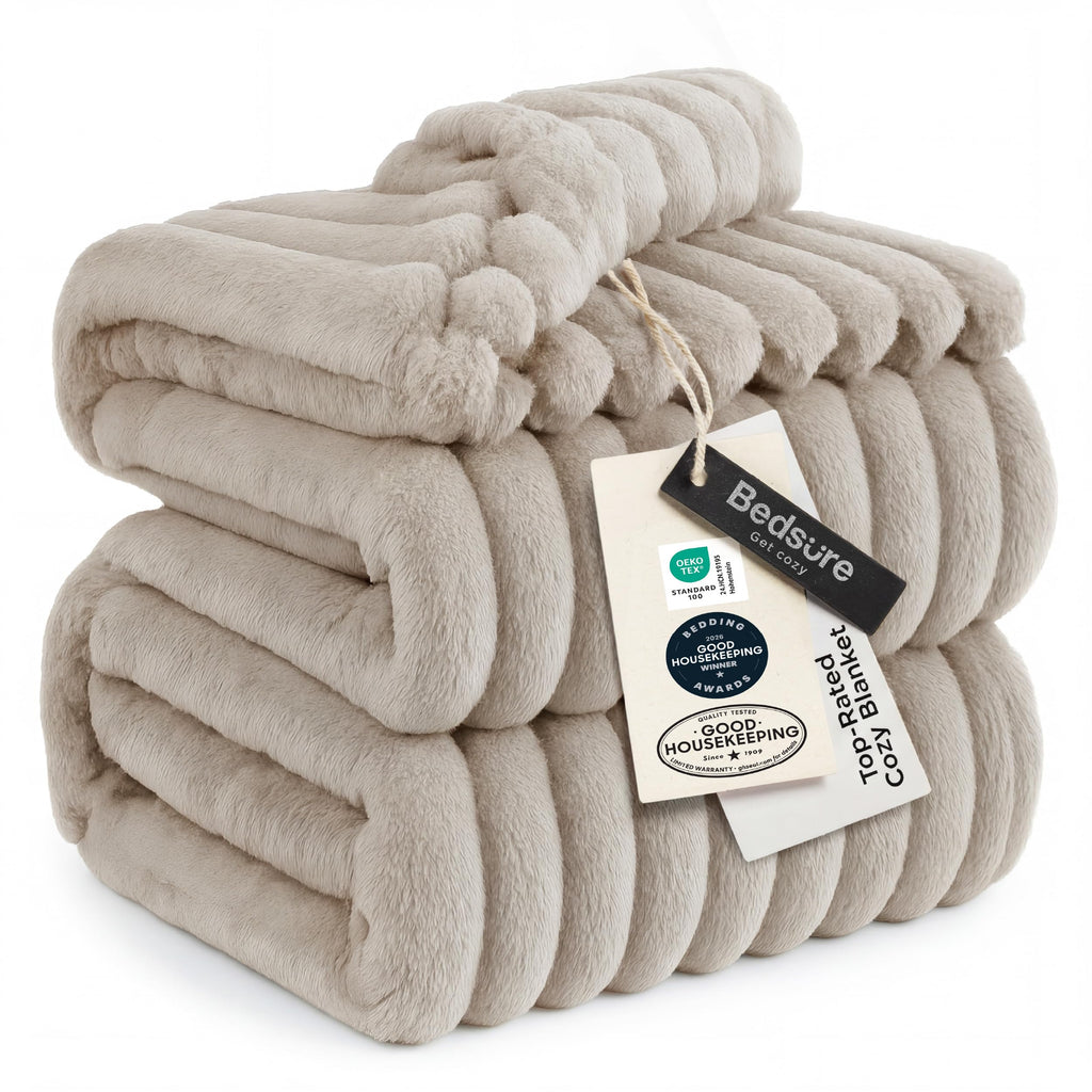 Bedsure Fleece Blanket Polyester Blanket