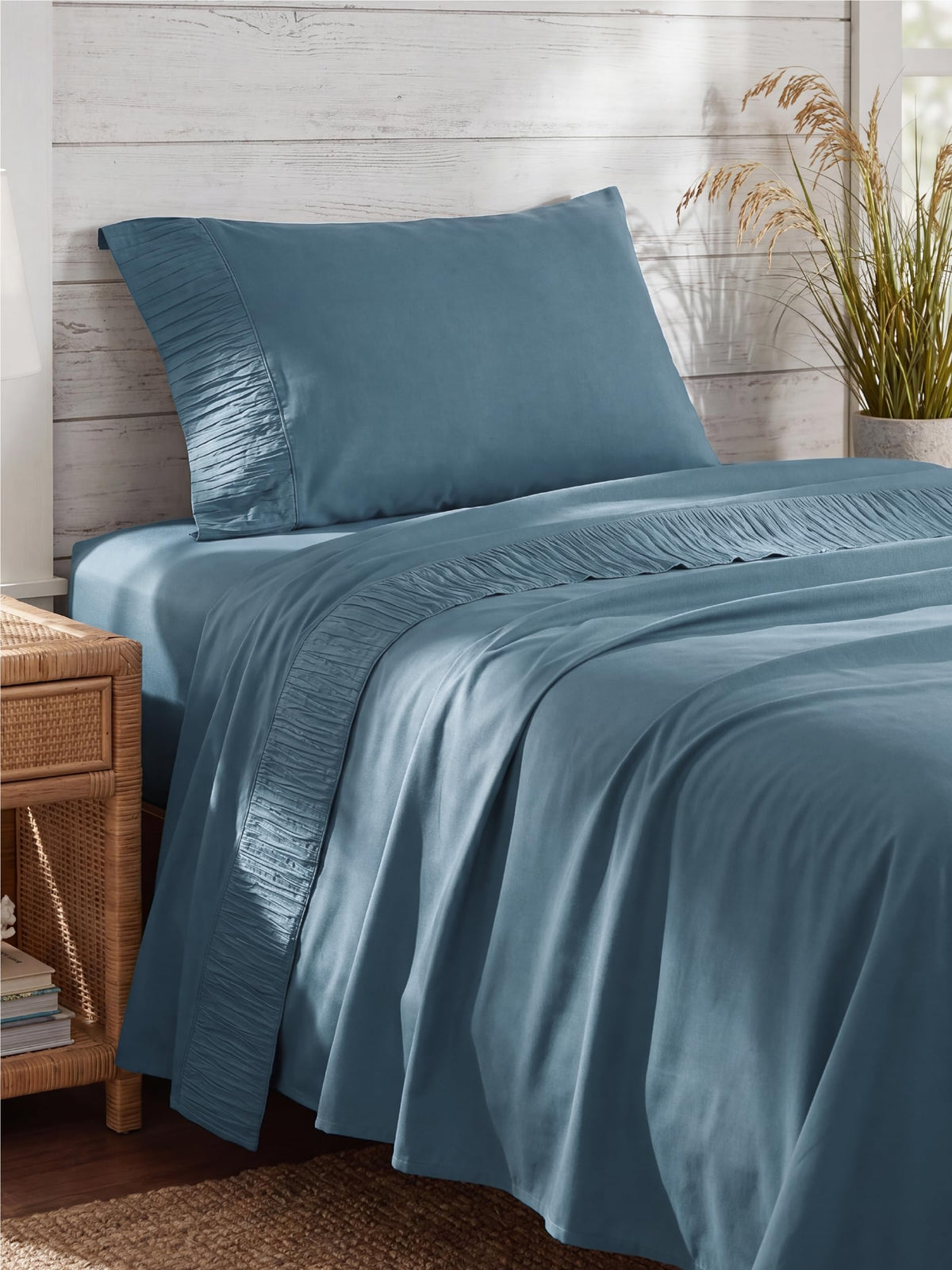 Bedsure Sheet Set - Soft Sheets - Breathable & Cooling - Hotel Luxury - Easy Care Polyester Microfiber Bedding