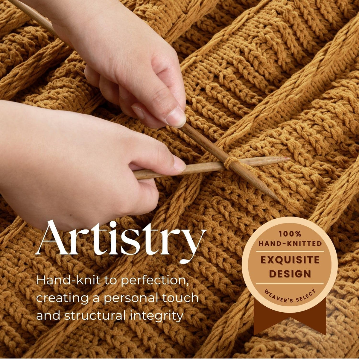 Boho Knitted Chenille Blanket with Tassels - Lightweight & Soft All-Season Throw - 3D Classic Pattern for Living Room Bedroom Couch