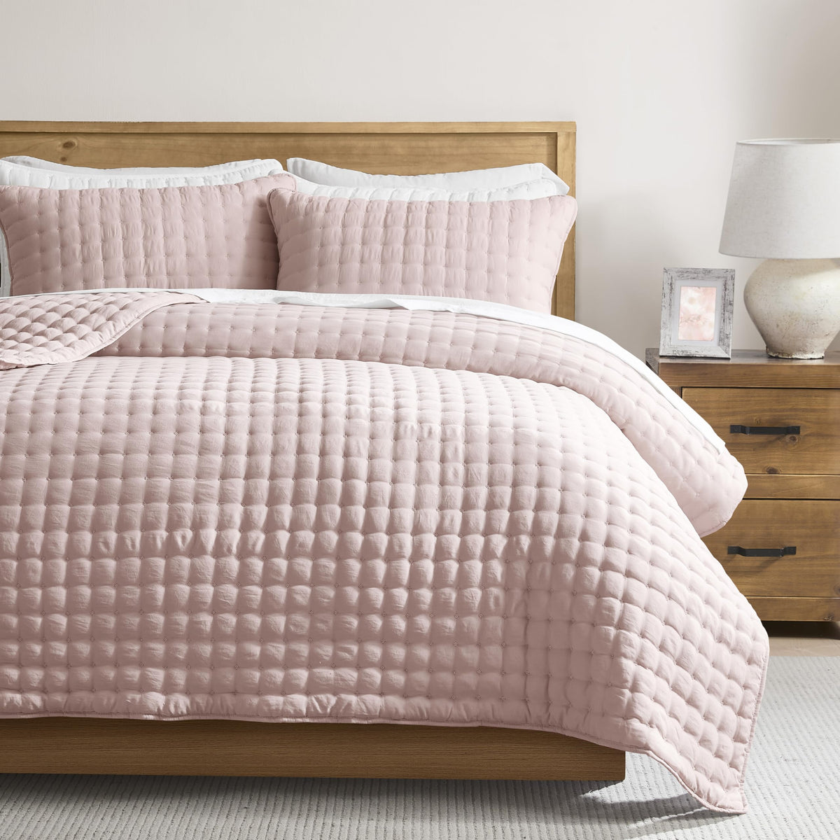 WDCOZY Cloud-Soft Lightweight Quilt Bedding Set