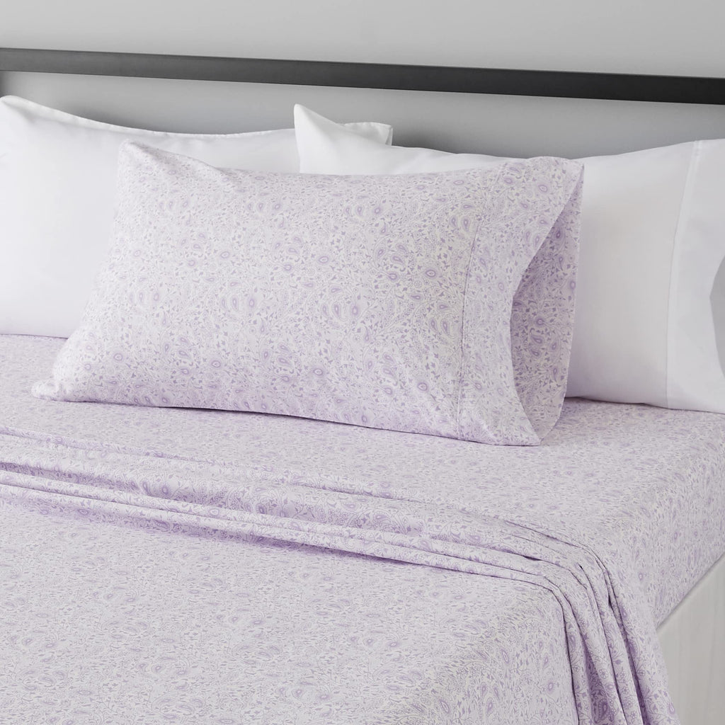 Amazon Basics Lightweight Super Soft Easy Care Microfiber 4-Piece Bed Sheet Set with 14-Inch Deep Pocket