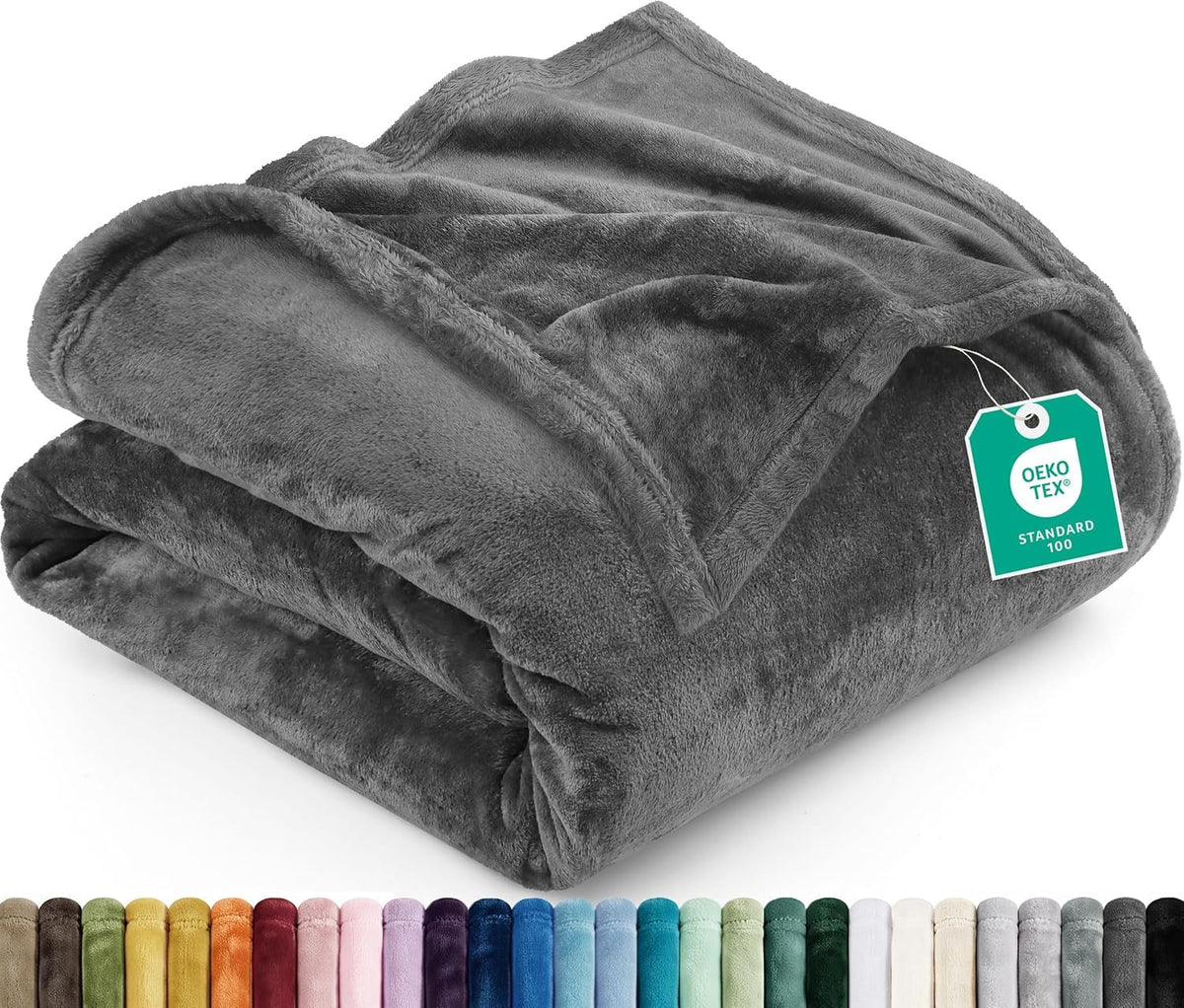 Utopia Bedding 300GSM Luxury Soft Microfiber Fleece Blanket