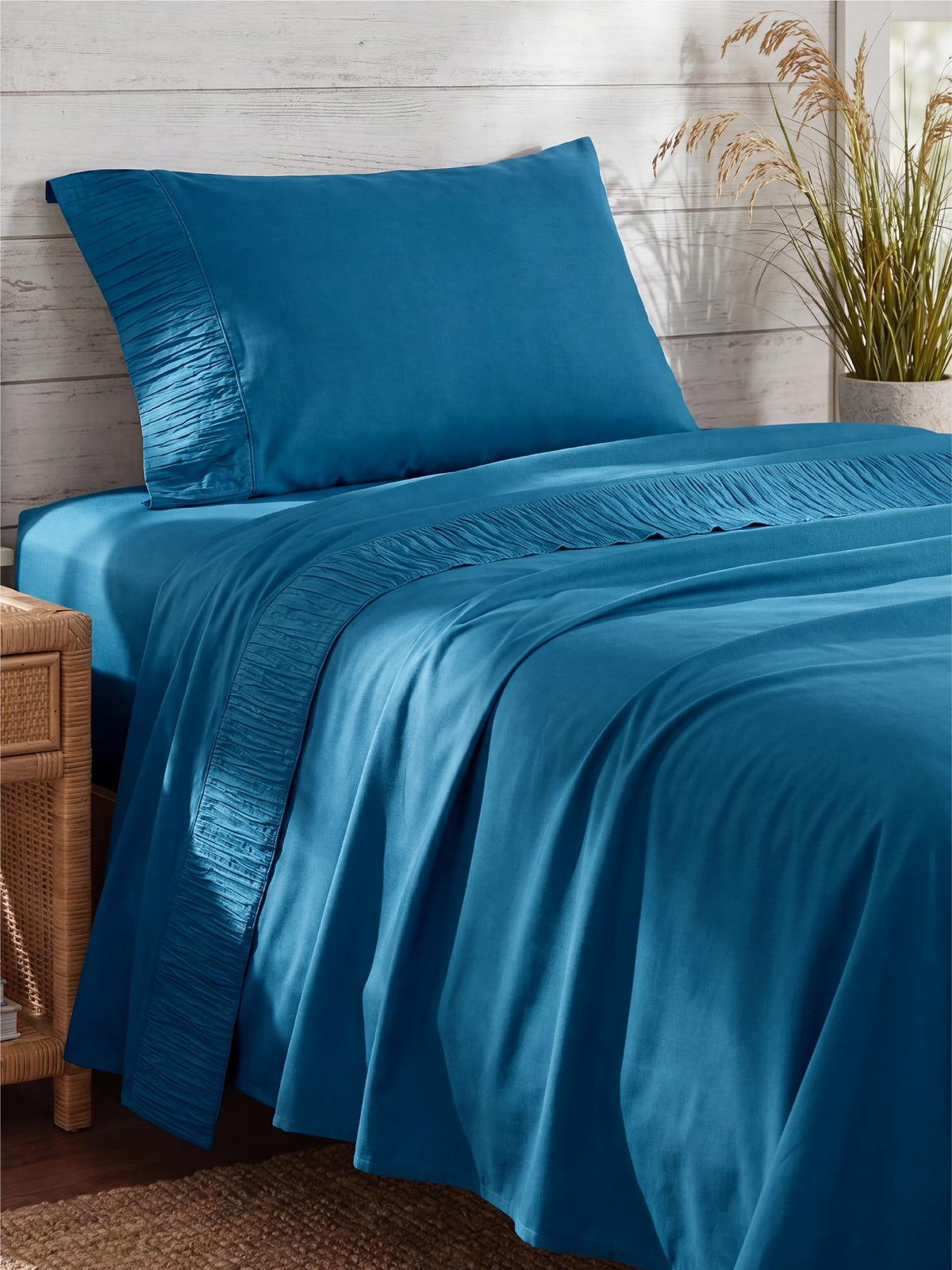 Bedsure Sheet Set - Soft Sheets - Breathable & Cooling - Hotel Luxury - Easy Care Polyester Microfiber Bedding