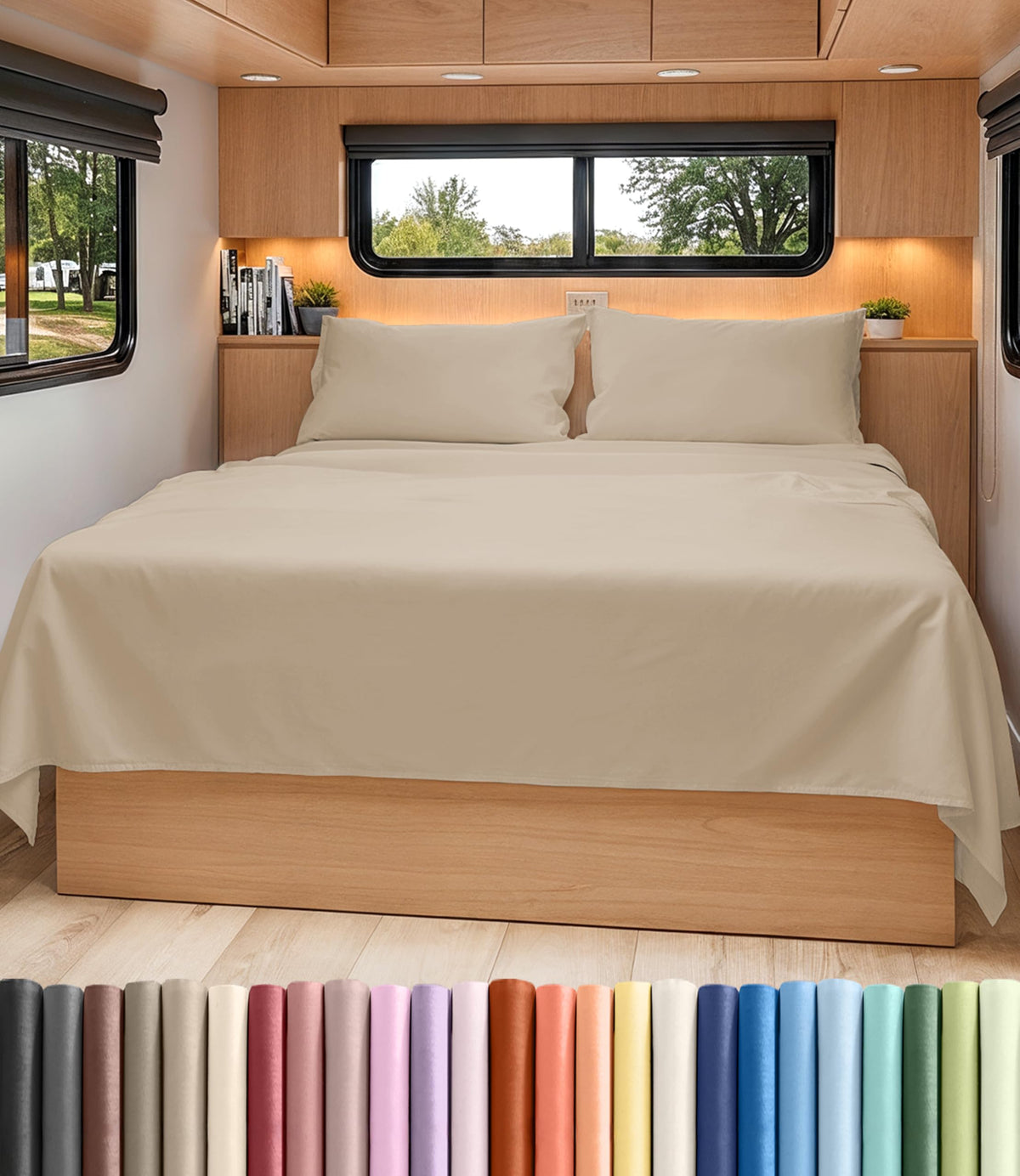 CGK Unlimited 4 Piece Sheet Set - Ultra-Soft, Breathable & Cooling Bed Sheets Set - Hotel Luxury Bedding for Women & Men with Deep Pockets - Wrinkle & Fade Free - Oeko-Tex