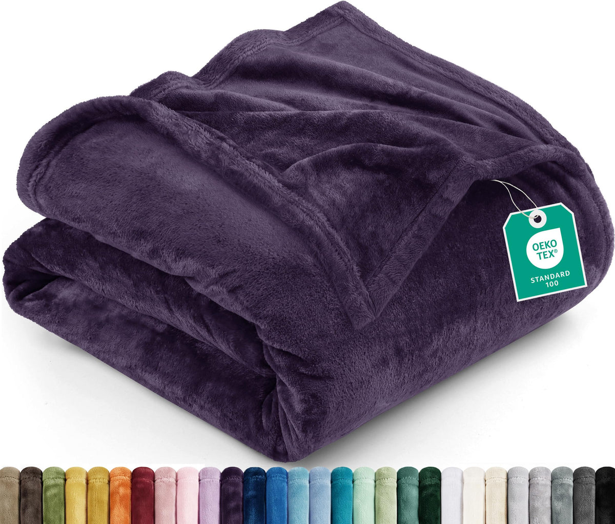 Utopia Bedding 300GSM Luxury Soft Microfiber Fleece Blanket