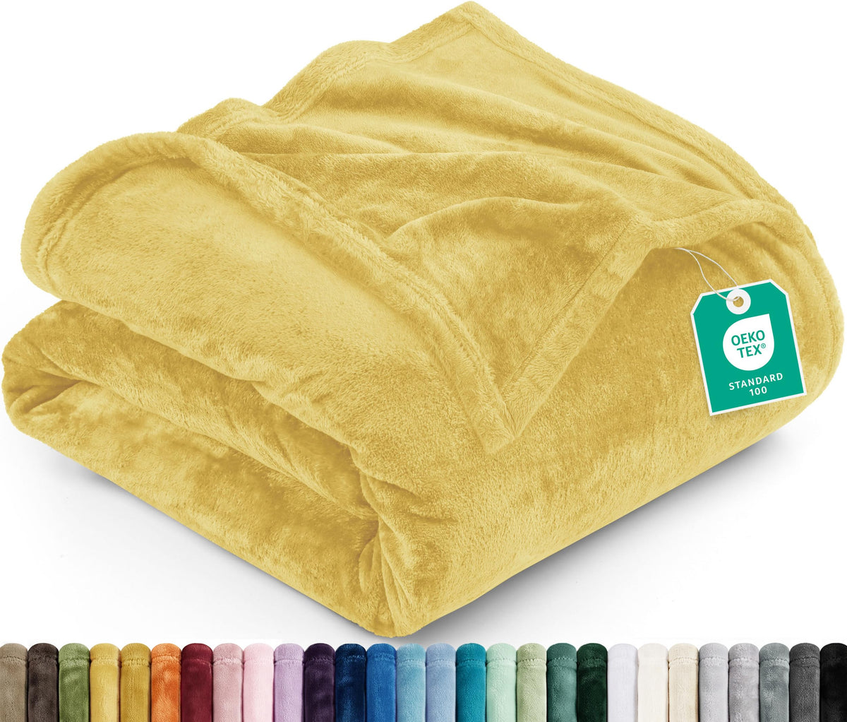 Utopia Bedding 300GSM Luxury Soft Microfiber Fleece Blanket