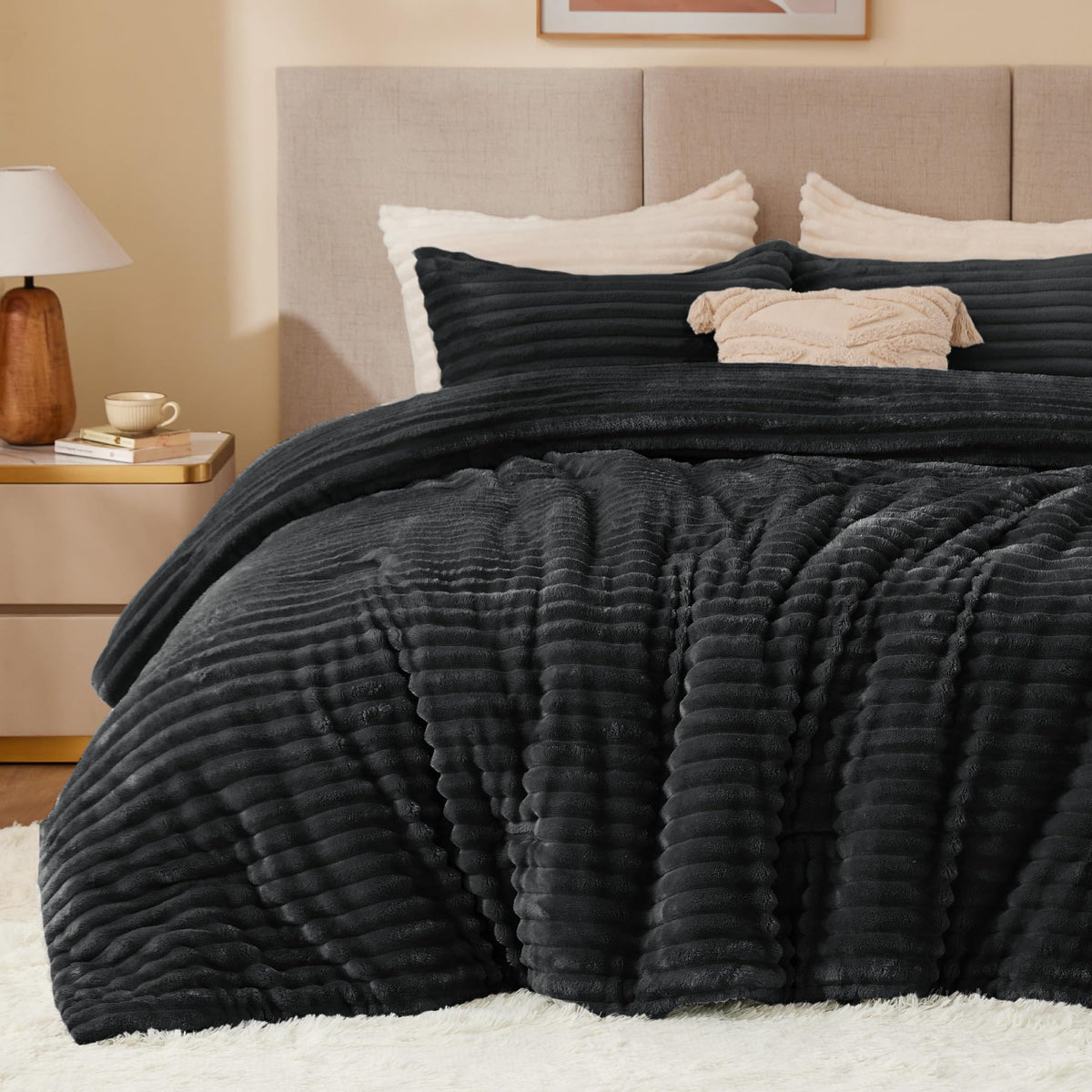 BEDELITE Fleece Comforter Set