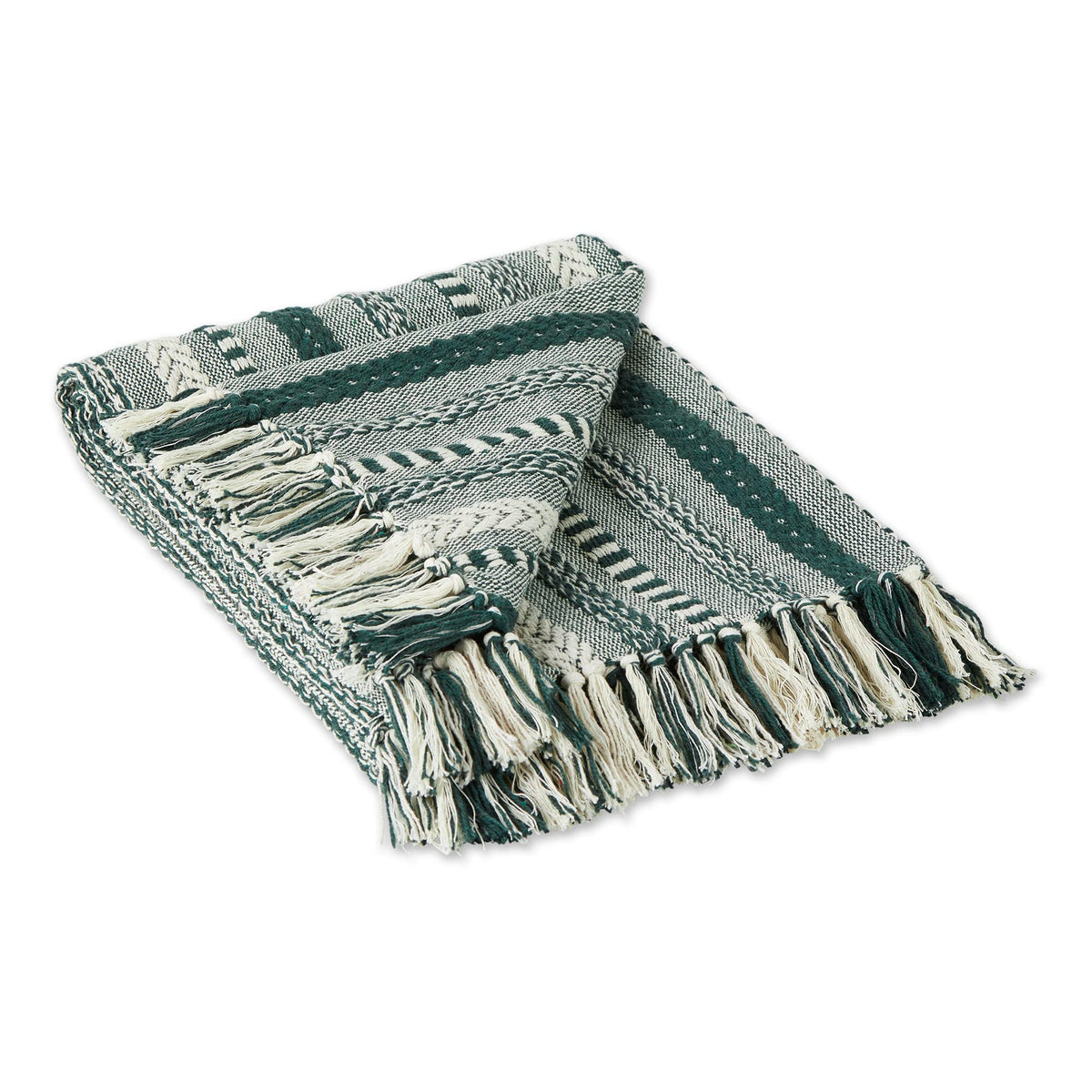 DII Braided Striped Decorative Throw Blanket for Sofa