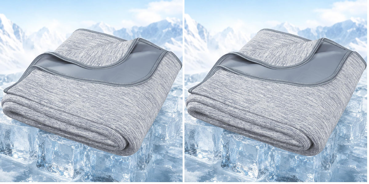 PolarEdge Cooling Blanket for Hot Sleepers and Warm Nights