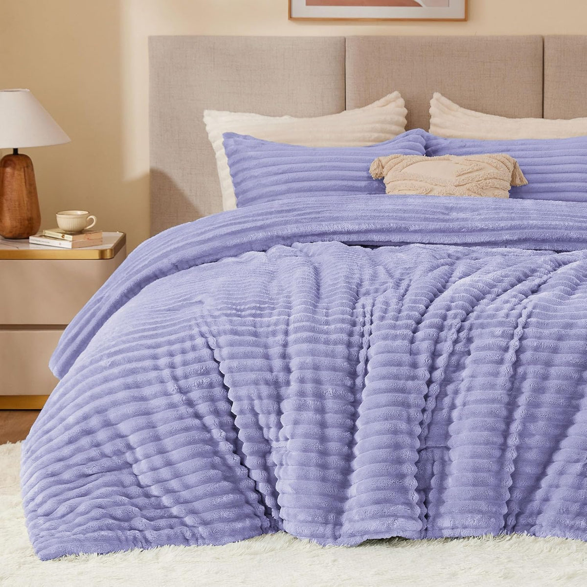 BEDELITE Fleece Comforter Set