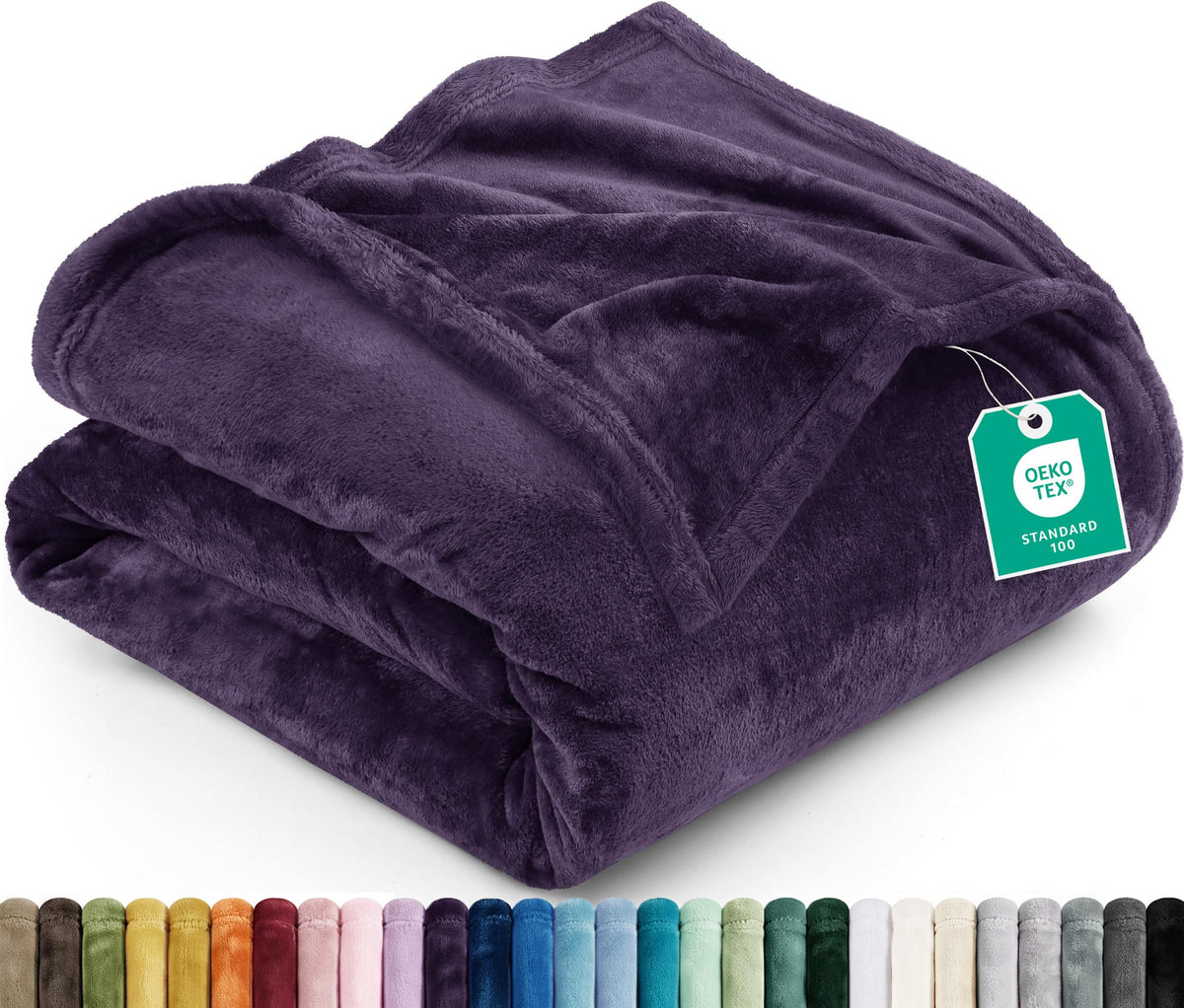 Utopia Bedding 300GSM Luxury Soft Microfiber Fleece Blanket