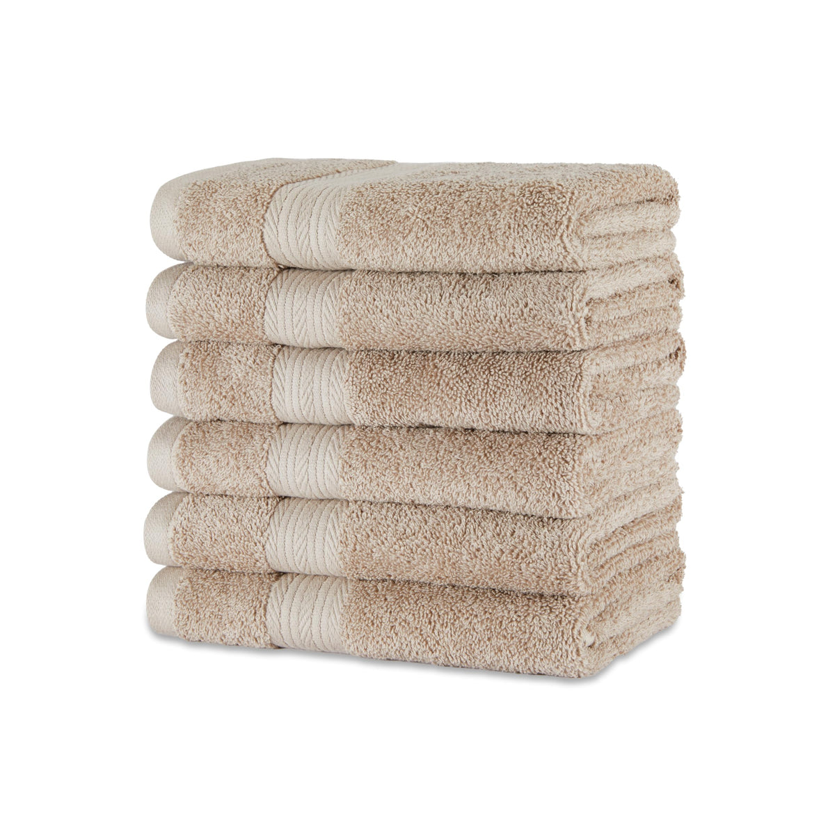 Amazon Basics Oversized Fade-Resistant Cotton Towel Set