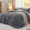 Bedsure Comforter Set Prewashed Soft Bedding Set 3Pcs