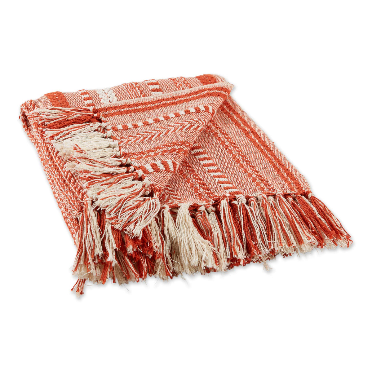 DII Braided Striped Decorative Throw Blanket for Sofa