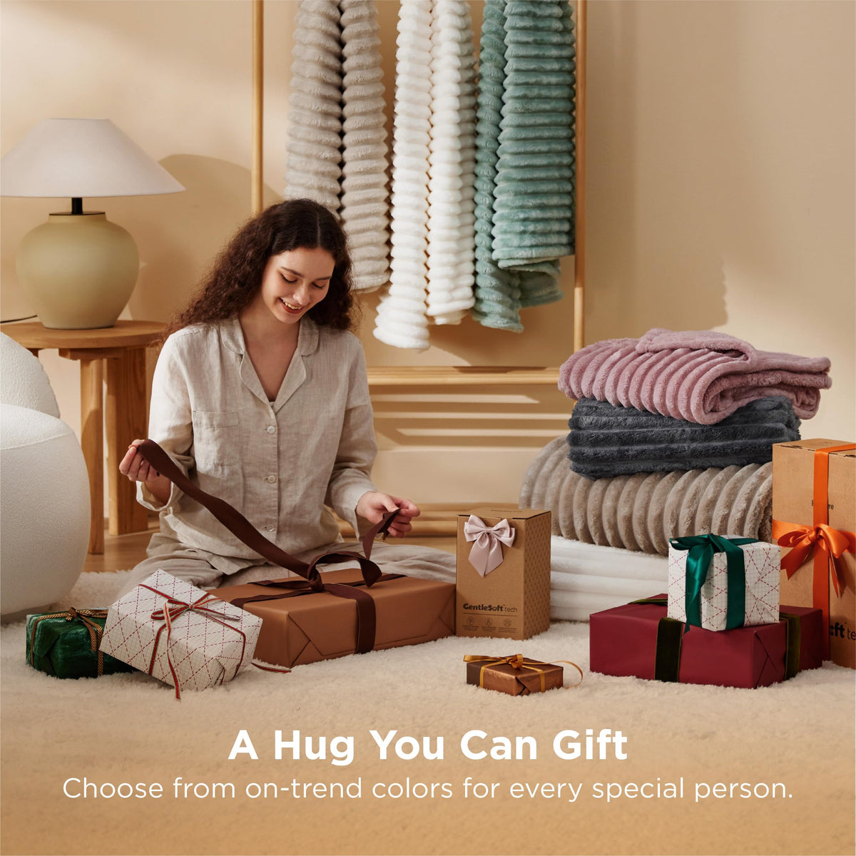 Bedsure Fleece Blanket Polyester Blanket