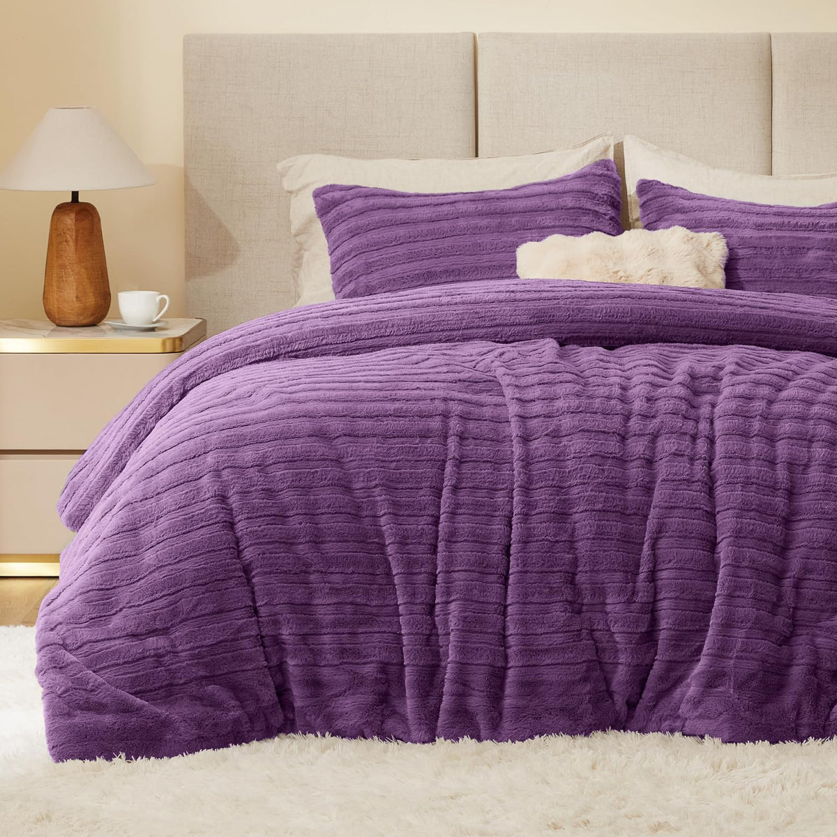 BEDELITE Fleece Comforter Set