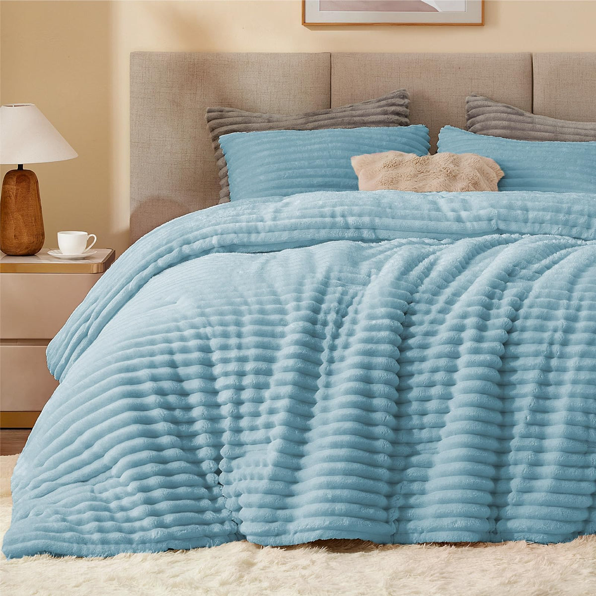 BEDELITE Fleece Comforter Set