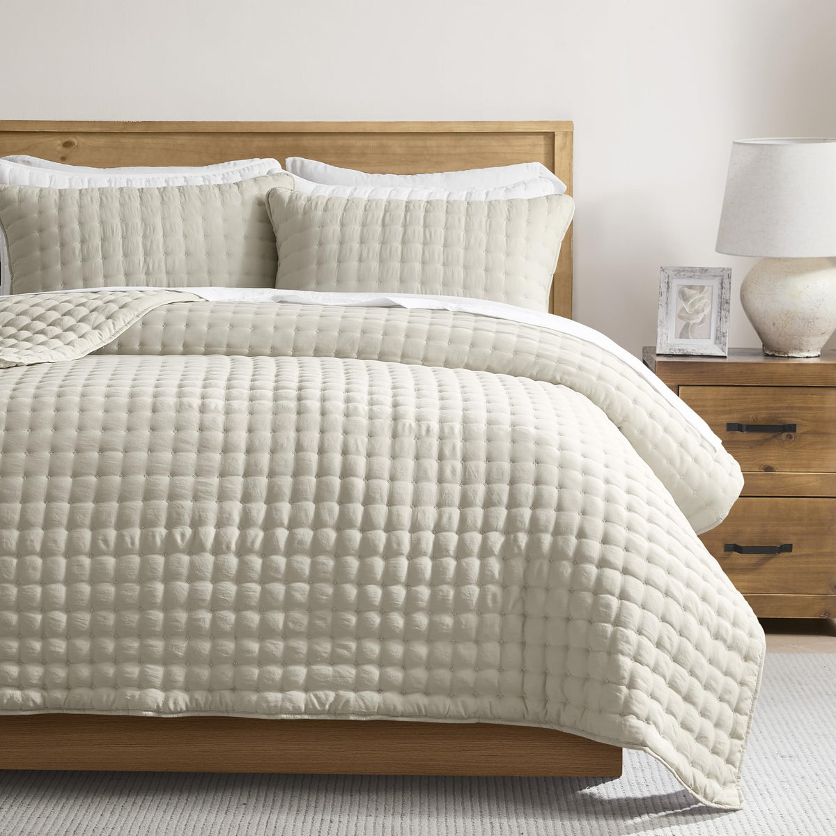 WDCOZY Cloud-Soft Lightweight Quilt Bedding Set