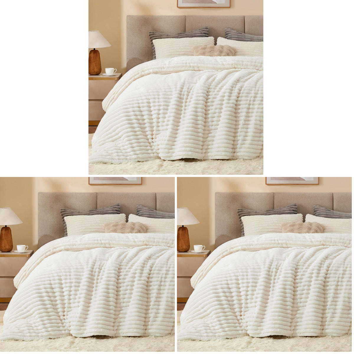 BEDELITE Fleece Comforter Set