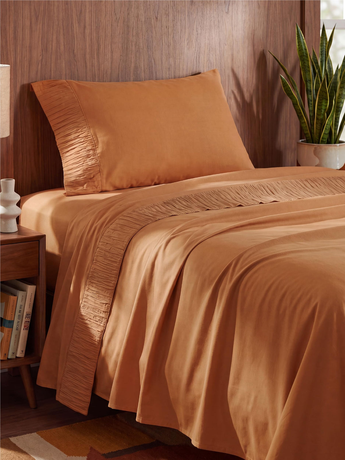 Bedsure Sheet Set - Soft Sheets - Breathable & Cooling - Hotel Luxury - Easy Care Polyester Microfiber Bedding