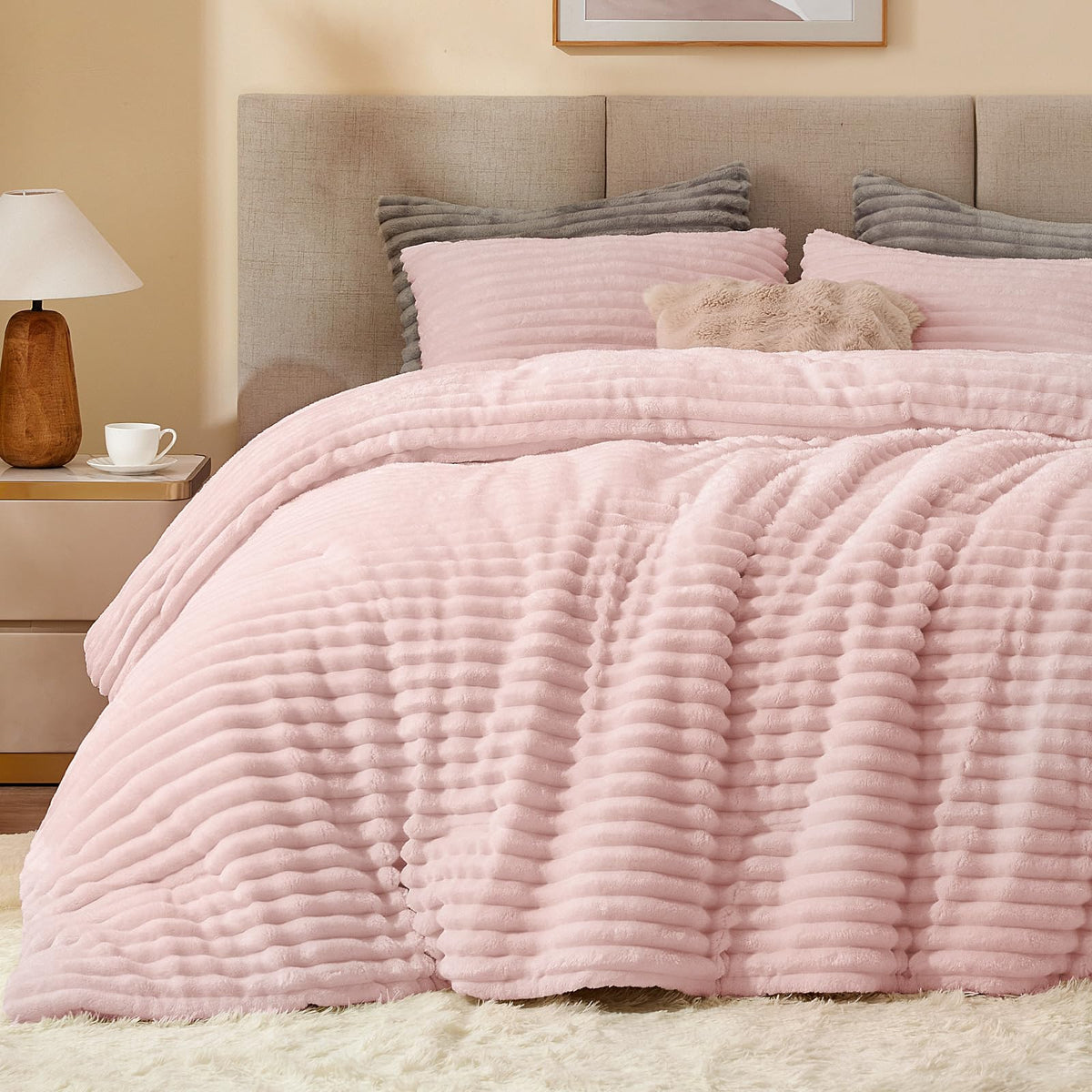 BEDELITE Fleece Comforter Set