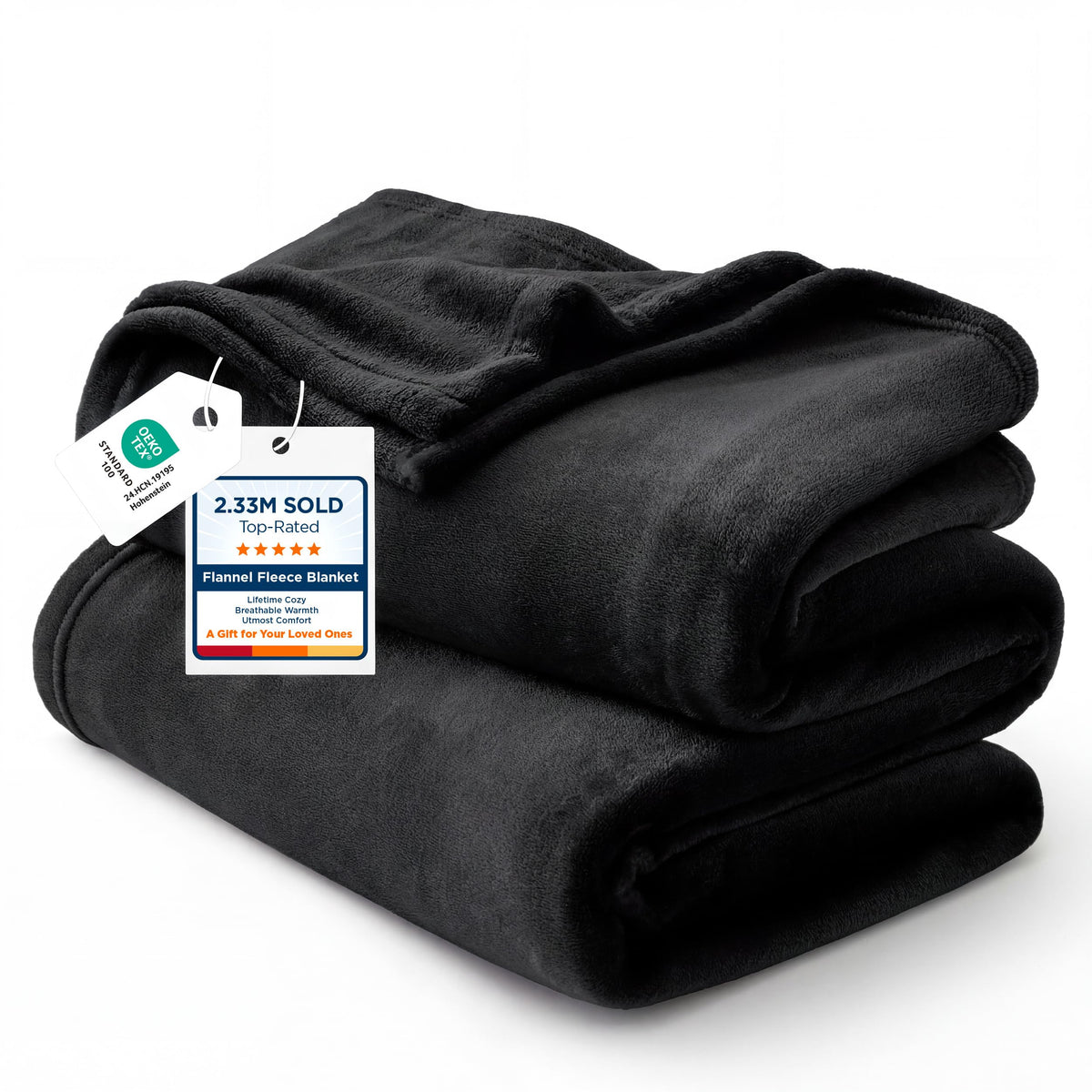 Bedsure Lightweight Plush Fleece Throw Blanket for Sofa