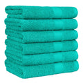 Amazon Basics Oversized Fade Resistant Towel Set, 100% Cotton Towels