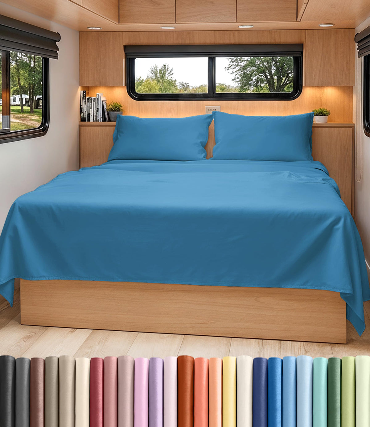 CGK Unlimited 4 Piece Sheet Set - Ultra-Soft, Breathable & Cooling Bed Sheets Set - Hotel Luxury Bedding for Women & Men with Deep Pockets - Wrinkle & Fade Free - Oeko-Tex